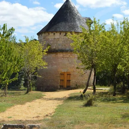 Chateau De Sauveboeuf بيت ضيافة Aubas